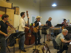 “Hank Williams: Lost Highway” first rehearsal in Chicago!
