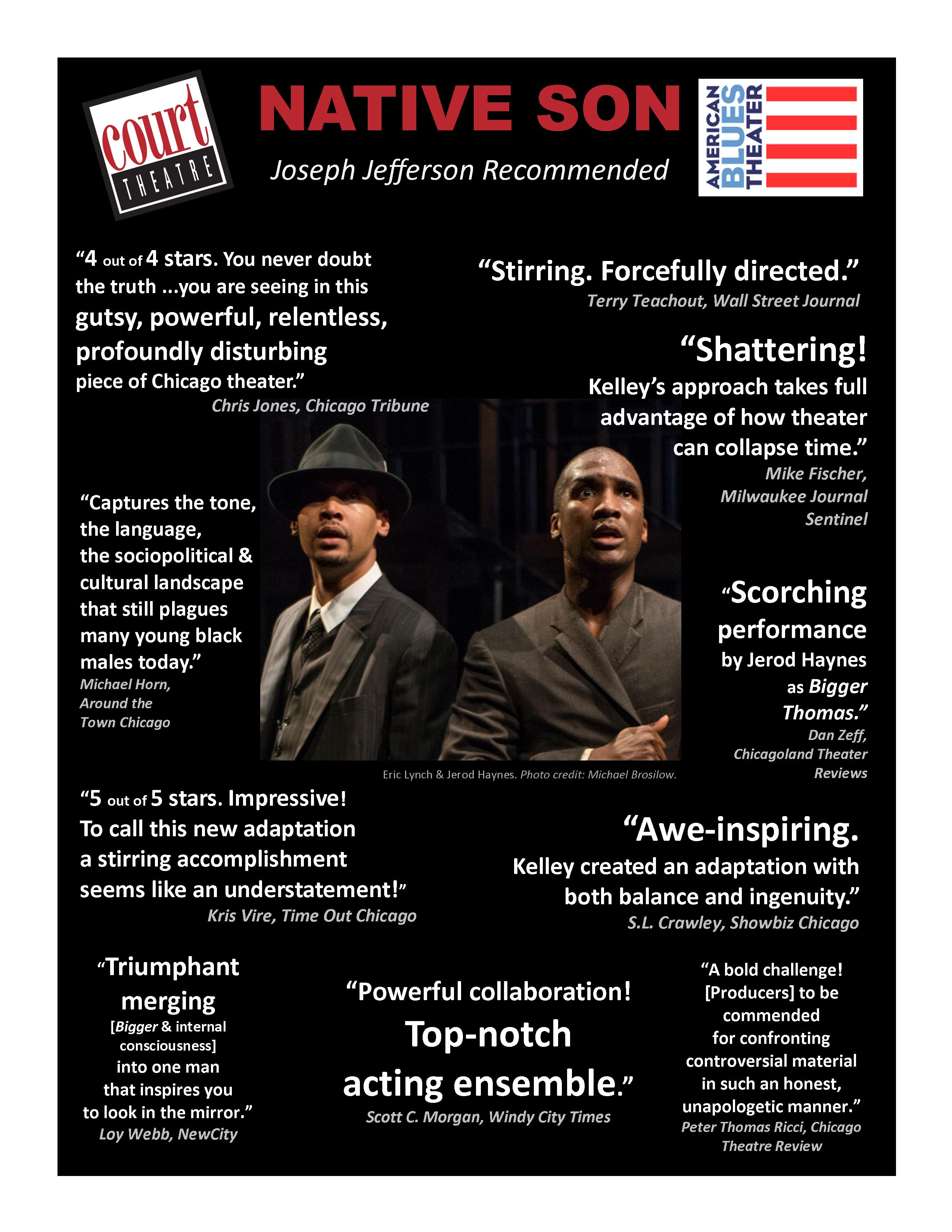Native Son Reviews Chicago Theater