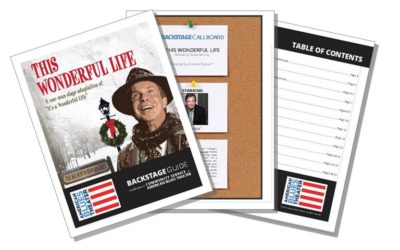 Backstage Guide for THIS WONDERFUL LIFE